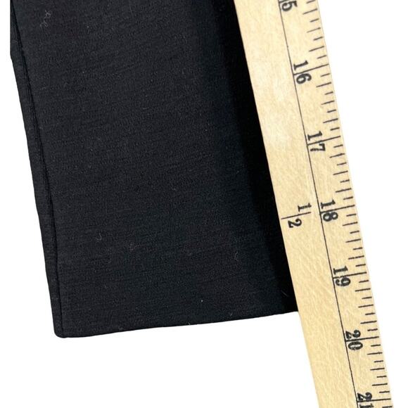 Diane Von Furstenberg Dress Size 4 Black Wool Knit Elena Shift Timeless Elegance - Picture 10 of 14